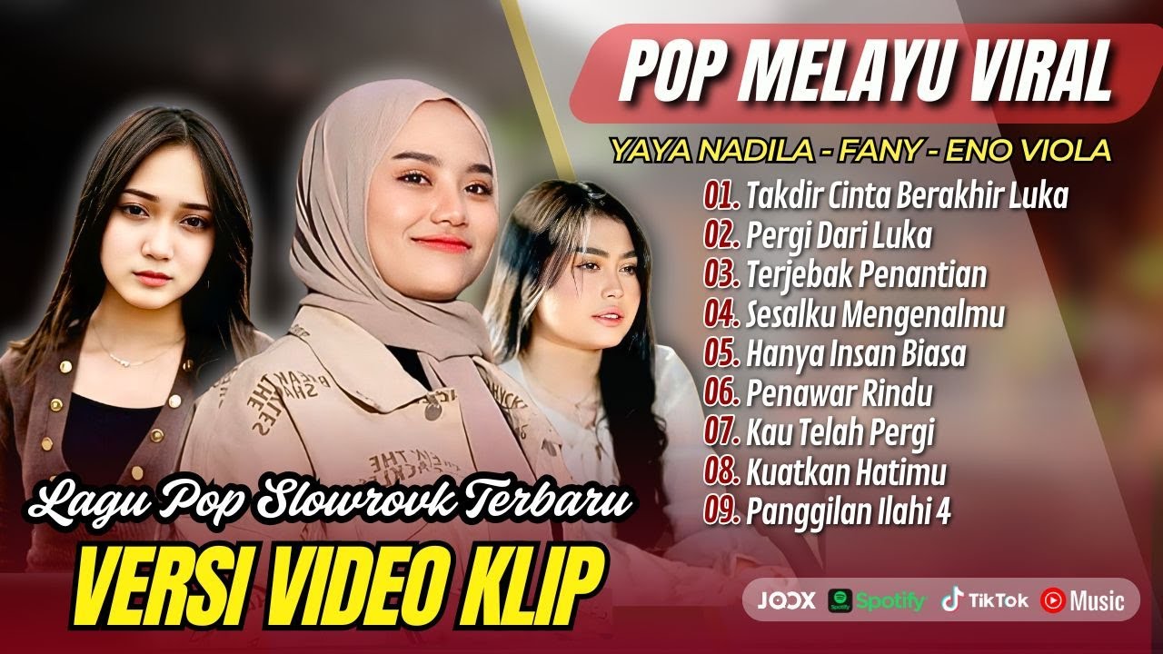 TAKDIR CINTA BERAKHIR LUKA - Yaya Nadila | PERGI DARI LUKA - Fany Zee || POP MELAYU TERPOPULER