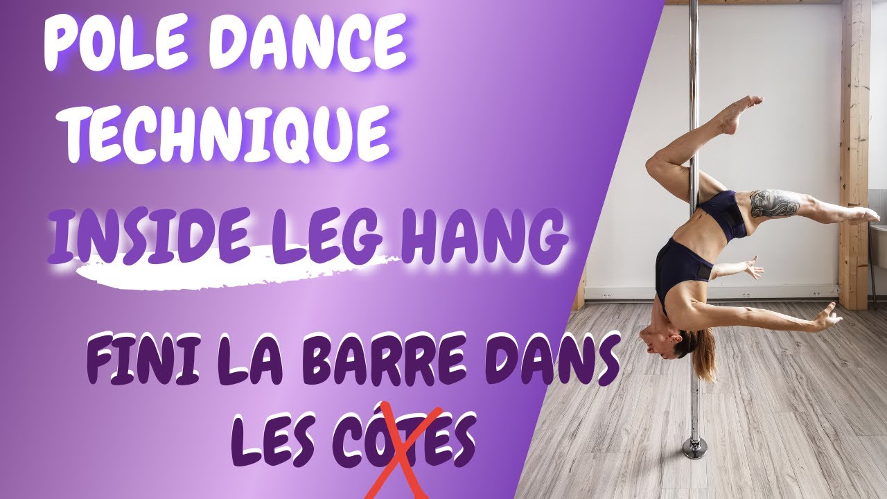 Inside leg hang/Scorpio // Pole Dance Tutoriel par @lucie_polefit