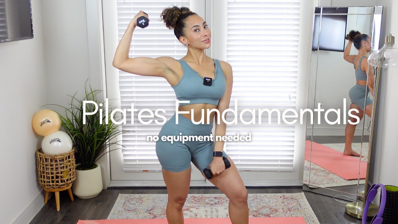 30 Min Pilates Flow for Beginners. Full-Body at-home mat workout