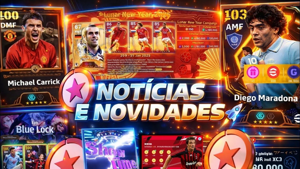 🚀 CHEGOU A HORA 🔥 TODAS AS NOVIDADES NOTÍCIAS E ATRAÇÕES NO EFOOTBALL 2026 🤯