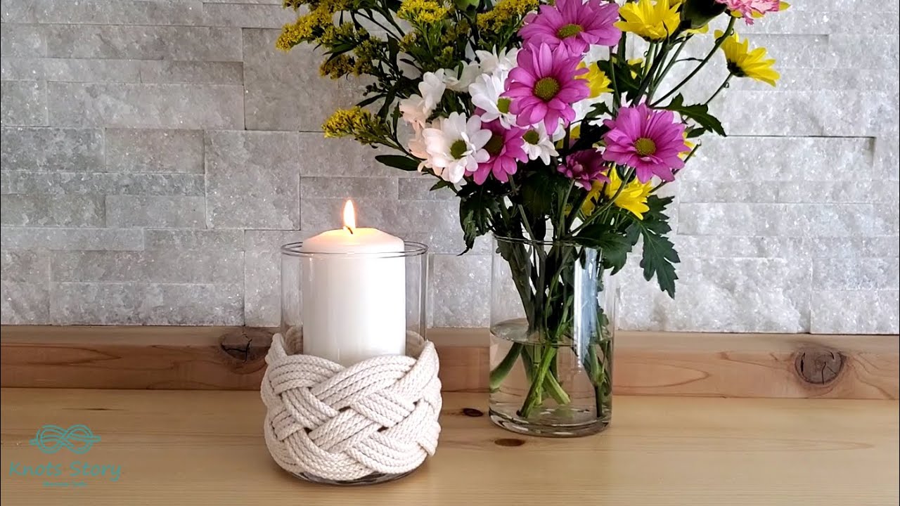 Macrame Decorative Braid For Candles