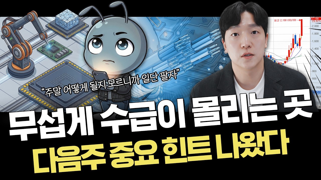 전쟁 불안에도 급등하는 곳｜다음주 핵심 일정｜주요 이슈 정리