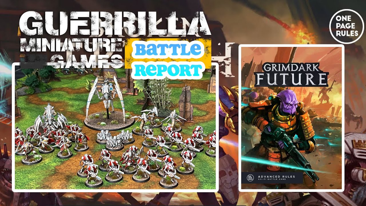 Grimdark Future: BROKEN TRUTH Battle Report - Robot Legions vs. Saurian Starhost