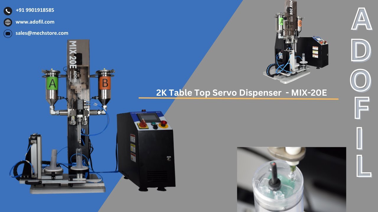 2K Table Top Servo Dispenser - MIX 20E