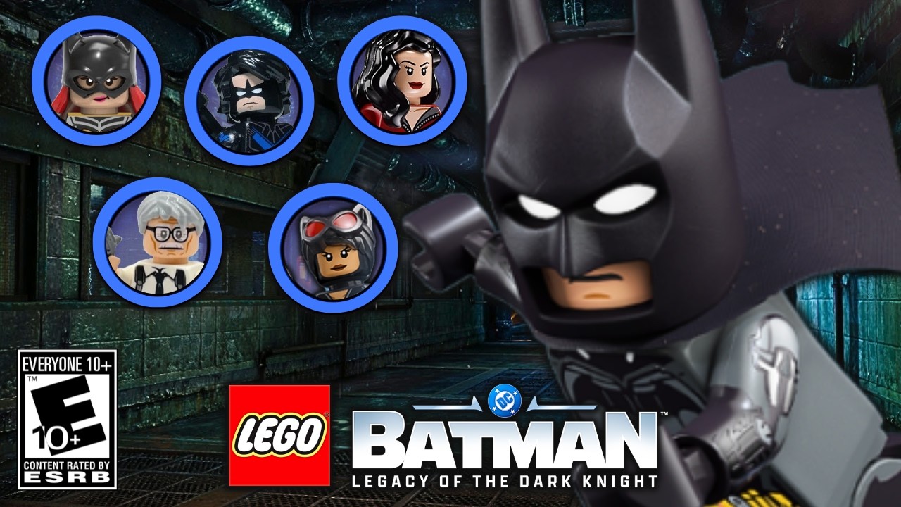 LEGO BATMAN ARKHAM TRILOGY DLC IS INCREDIBLE…