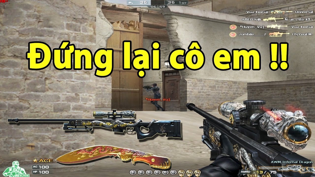 [ B&igrave;nh luận CF ] AWM Infernal Dragon - Quang Brave