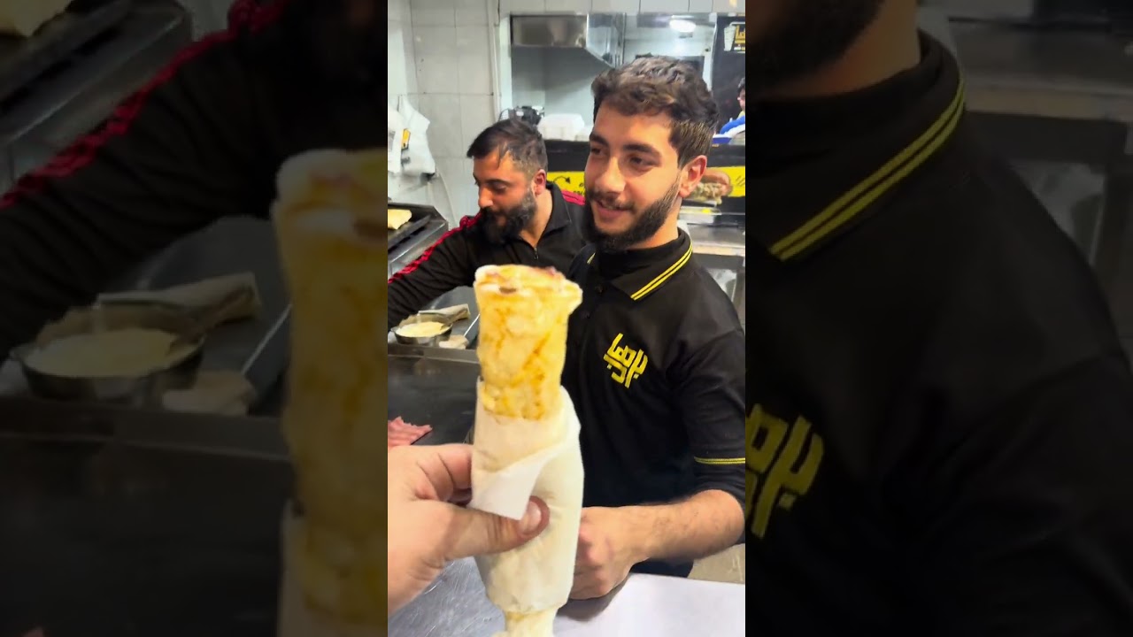 الشاورما في محافظةً اللاذقيةً وهيك كانت النتيجة😱😱