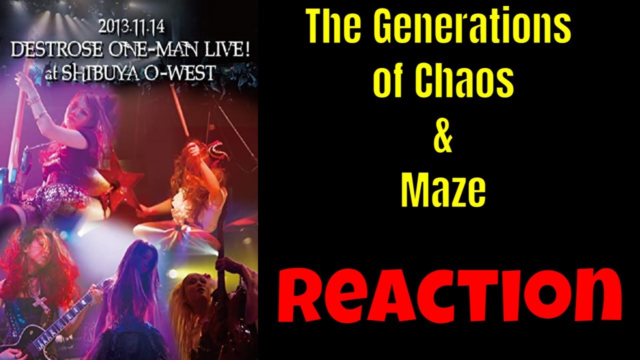 DESTROSE - MAZE (W/ THE GENERATIONS OF CHAOS) REACTION | DRUMMER REACTS