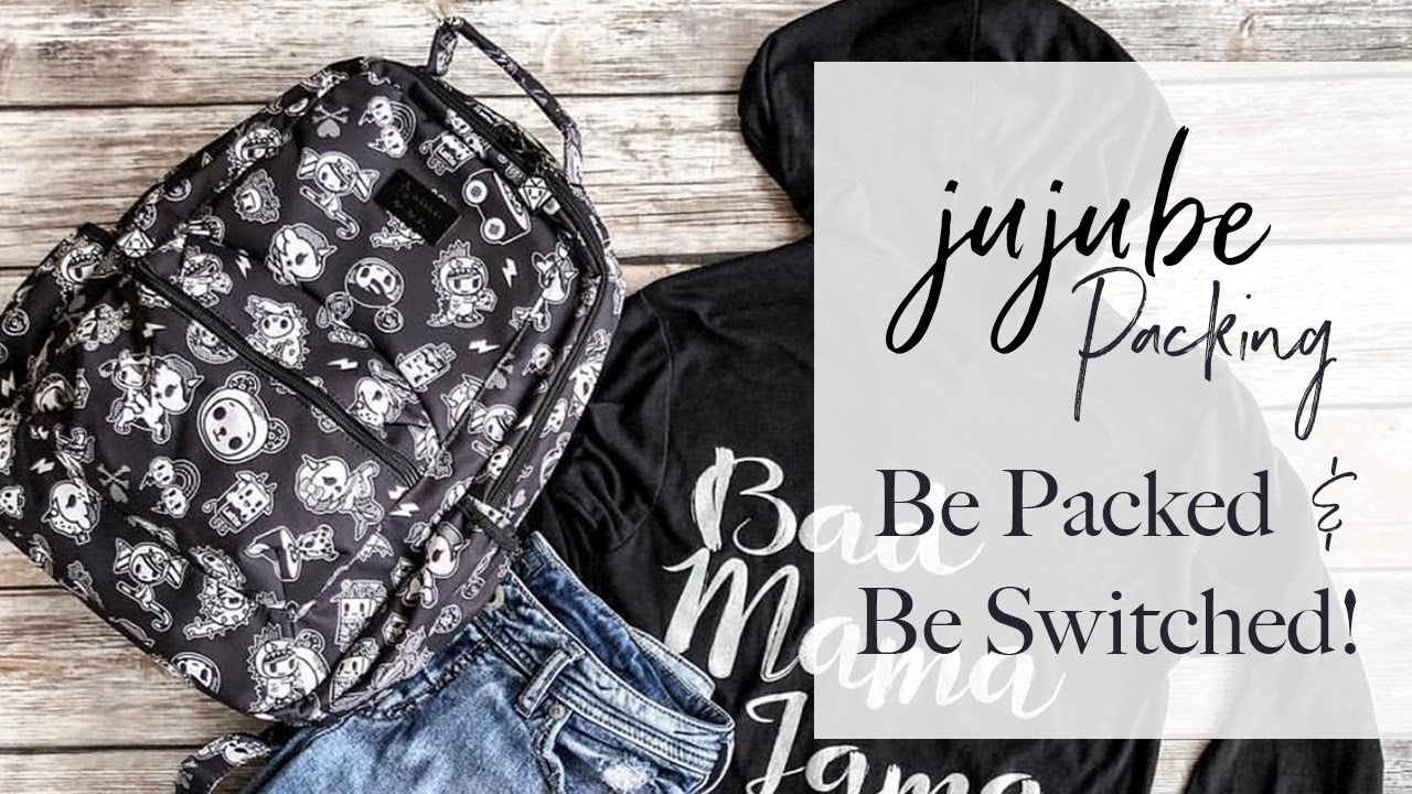 How To Pack the Ju-Ju-Be Be Packed as a Diaper Bag With the Be Switched!