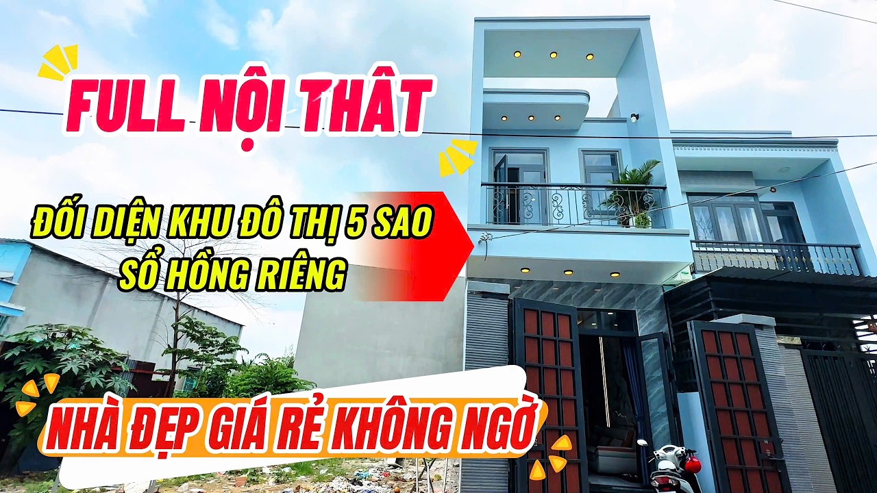 PHƯỚC LÝ CẦN GIUỘC | GIÁP BÌNH CHÁNH LẠI CÓ CĂN NHÀ ĐẸP GIÁ RẺ VẬY THẬT KHÔNG NGỜ