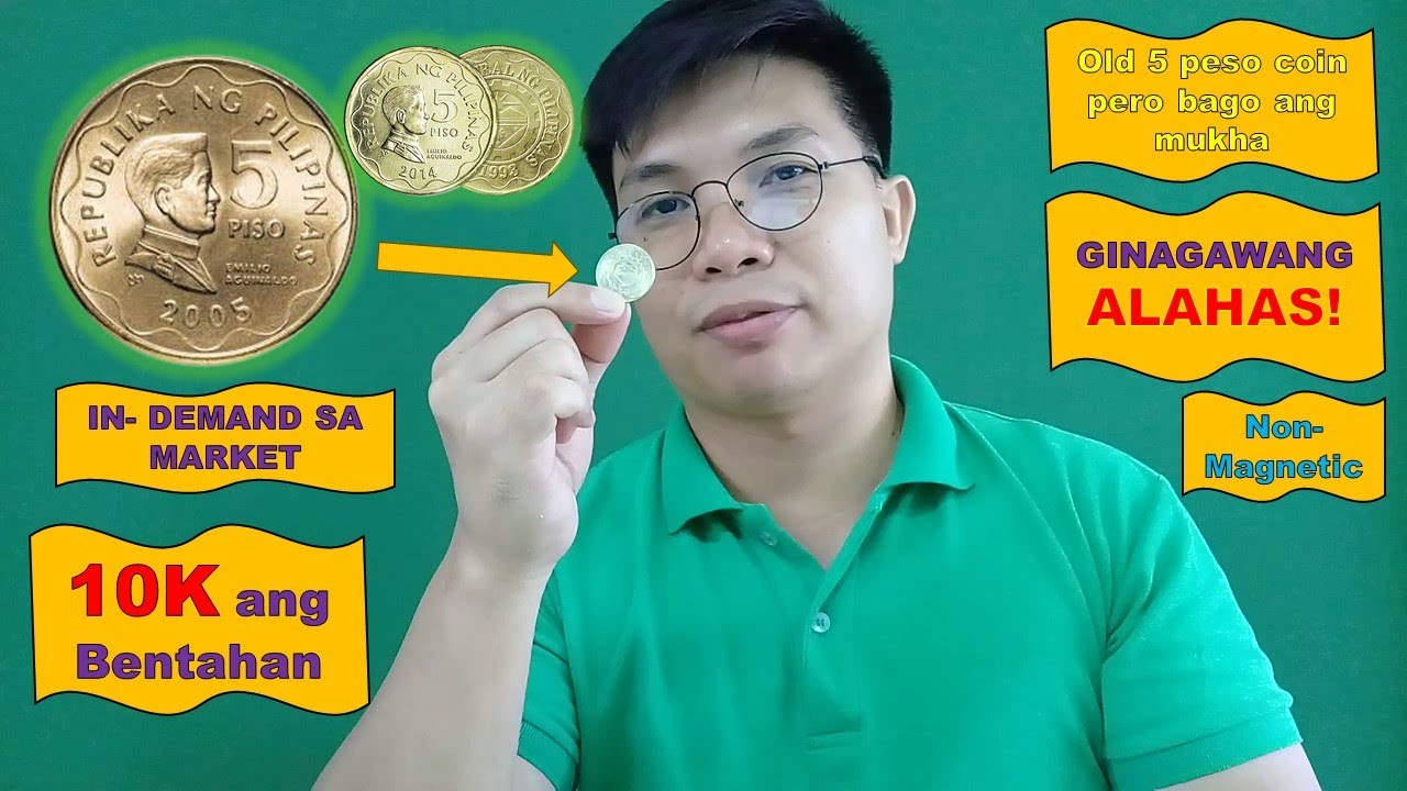 BINIBILI NAMIN! | 5 Peso Coin na Makinang at Bago, GINAGAWANG ALAHAS! | Baka Meron ka Nito?