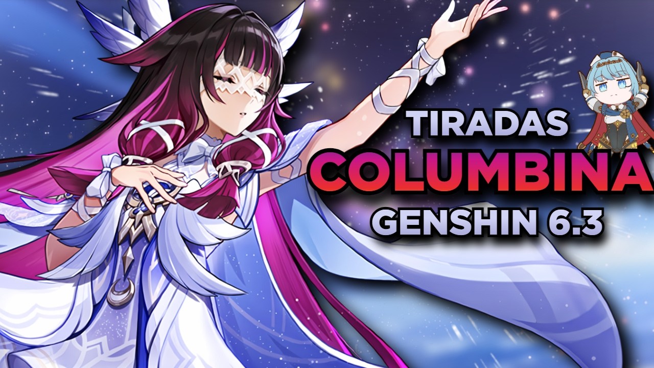 MY FIRST DOBLE FIVE STAR ⭐️🌑 | PULLS COLUMBINA | GENSHIN IMPACT 6.3