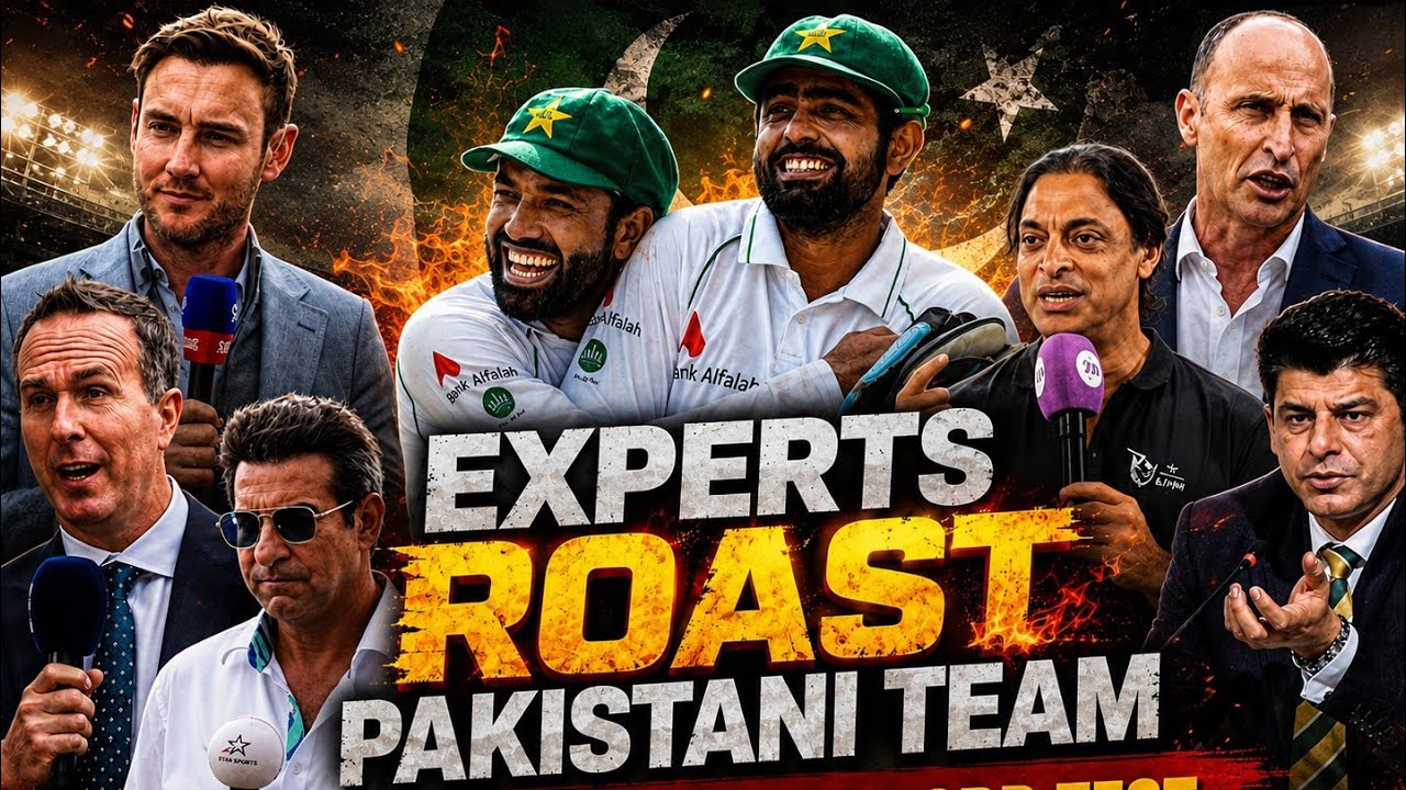 Pakistan Team Humiliated By Experts | Pakistan Team Roast | Lord's Test Match