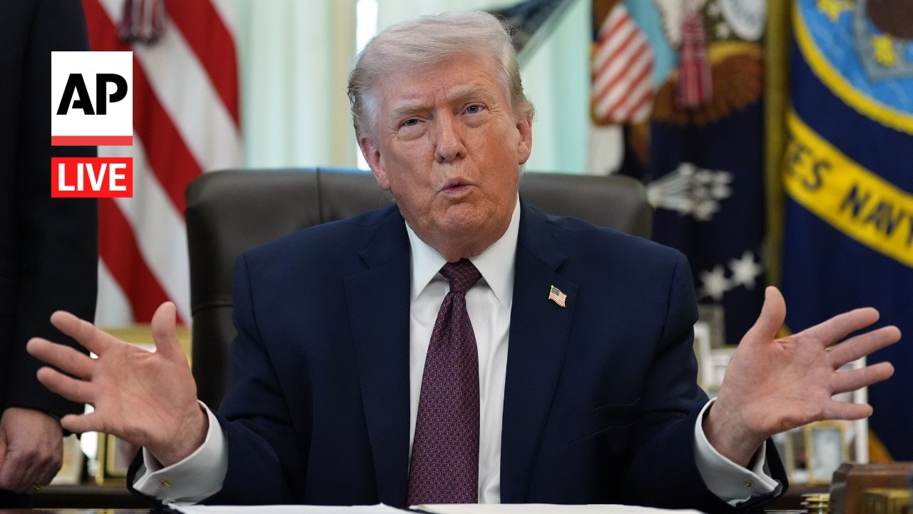 LIVE: Trump signs order directing creation of a national voter list