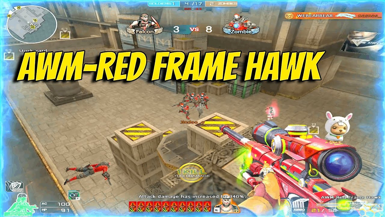 Crossfire PH: AWM-Red Frame Hawk Gameplay (Deathtrap)