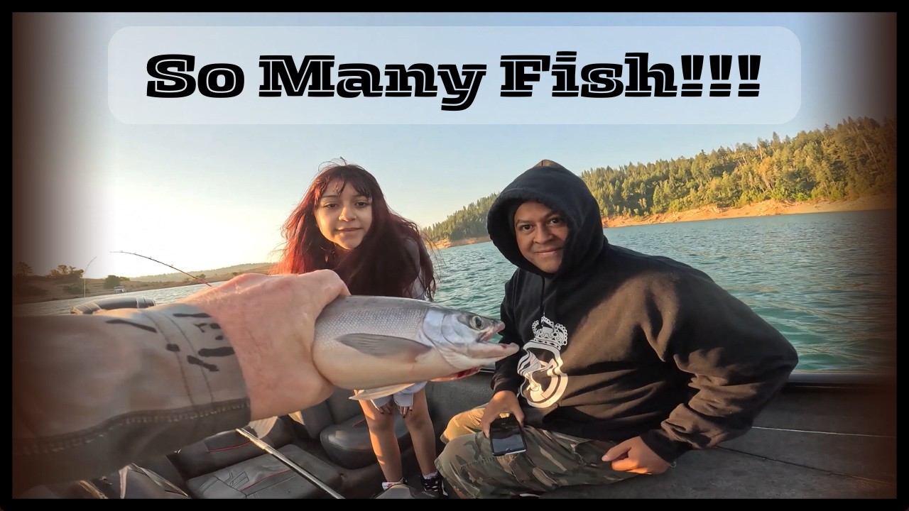 Father and Daughter First Fish! HUGE SUCCESS!!