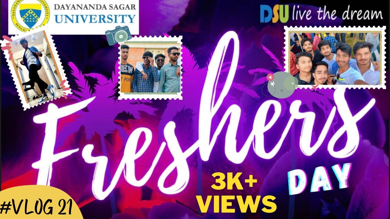 #Vlog 21//The Fresher Party🤩 #DSU