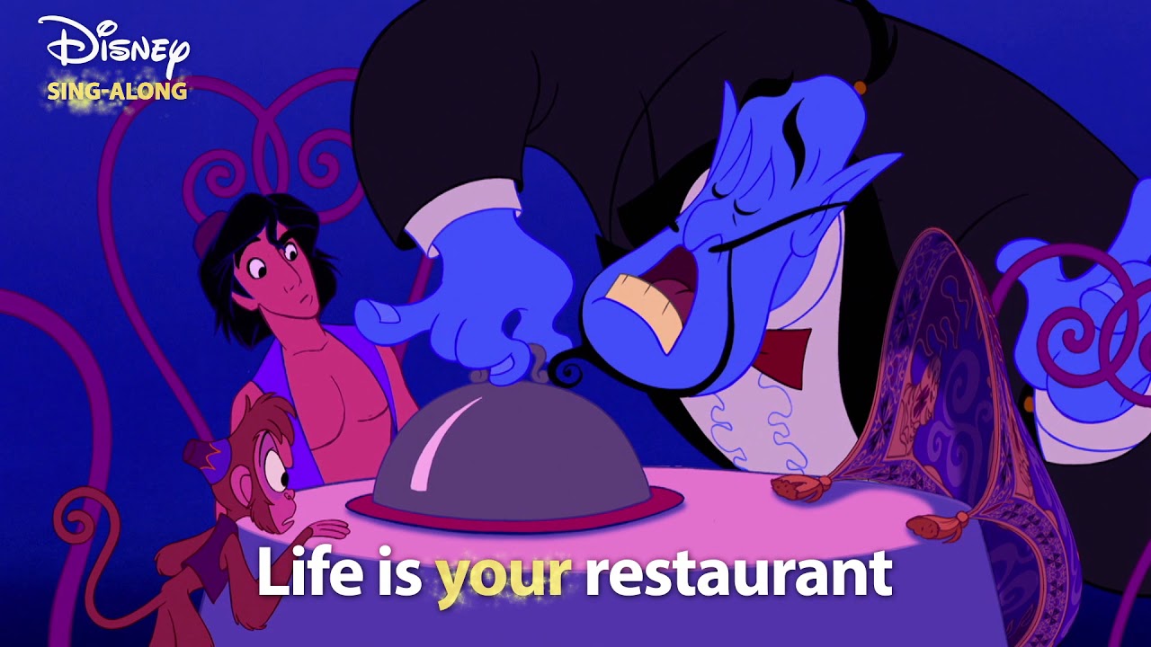 Friend Like Me | Aladdin | DISNEY SING - ALONGS