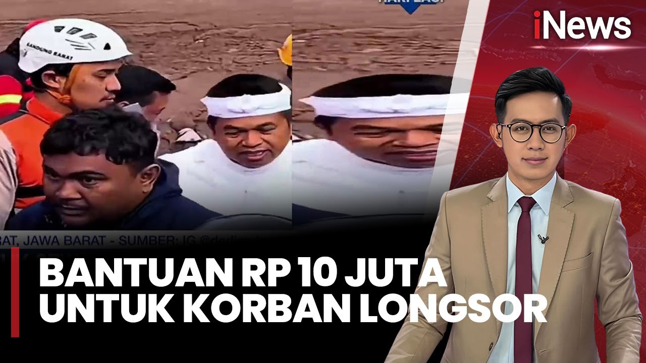 Korban Longsor Cisarua Terima Bantuan Rp10 Juta untuk Sewa Tempat Tinggal |iNews Pagi (26/01)