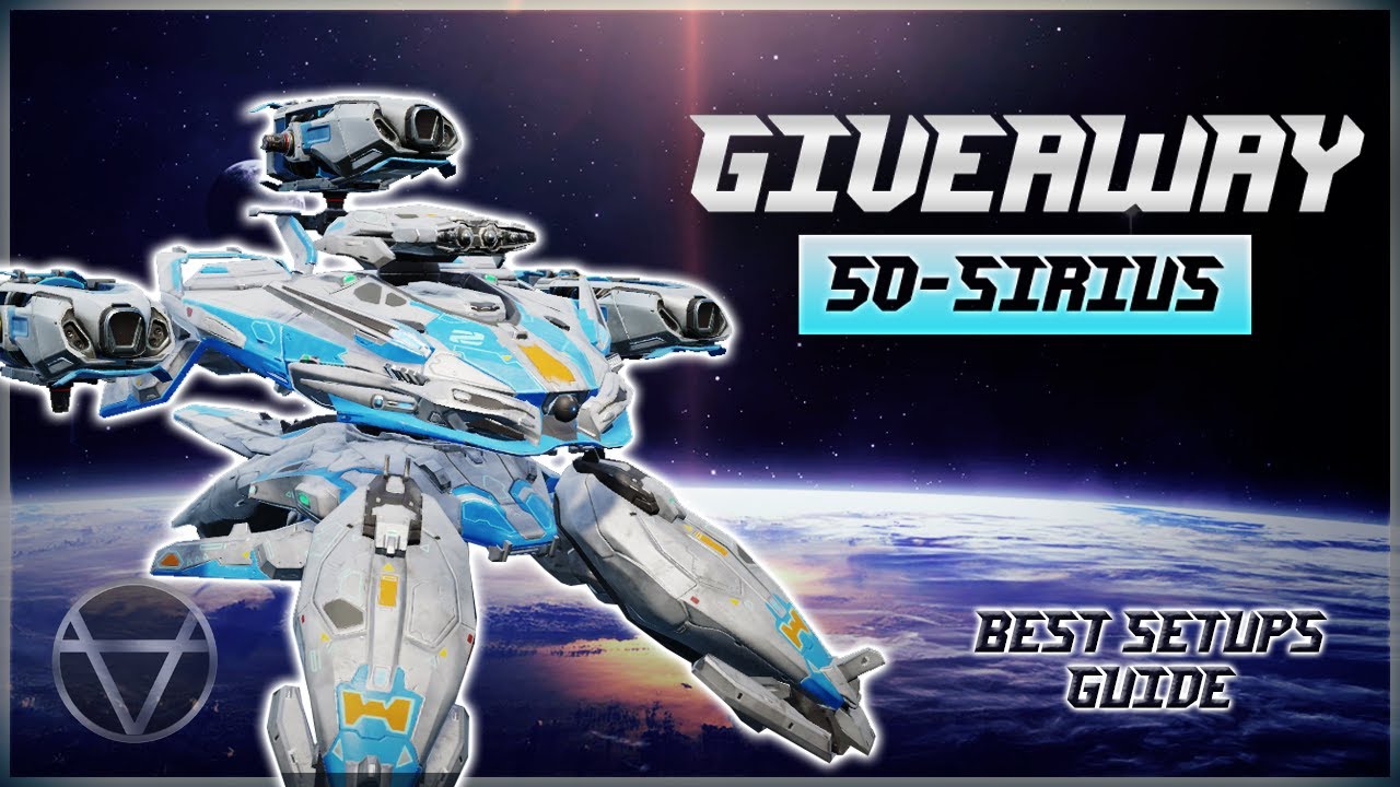 [WR] 🔥 50 Sirius GIVEAWAY & Best Setups GUIDE – Gameplay | War Robots