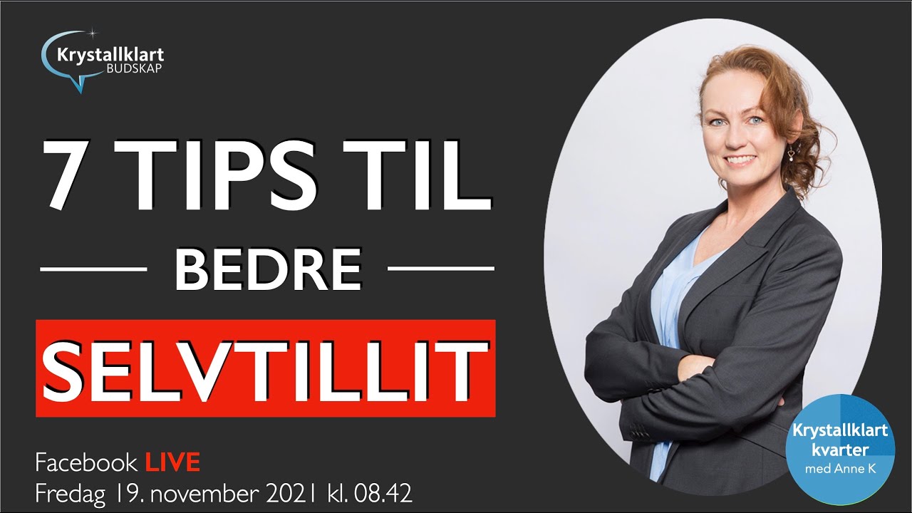 💎  Ep. 70  Slik f&aring;r du bedre selvtillit og selvf&oslash;lelse
