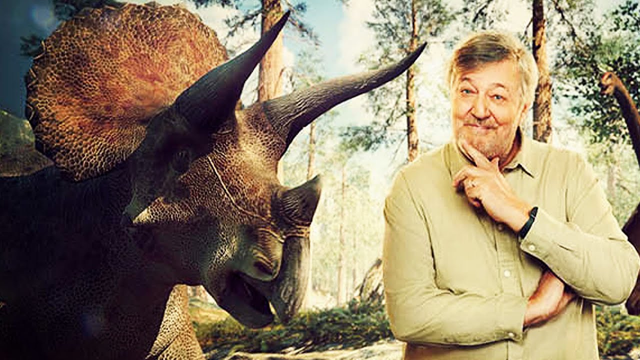 NEW DINOSAUR SERIES takes comedian back in time