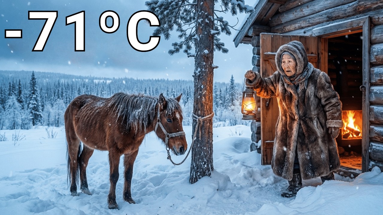 🐴 She Found an Abandoned Horse Tied to a Tree and Left to Freeze in 71°C Siberia