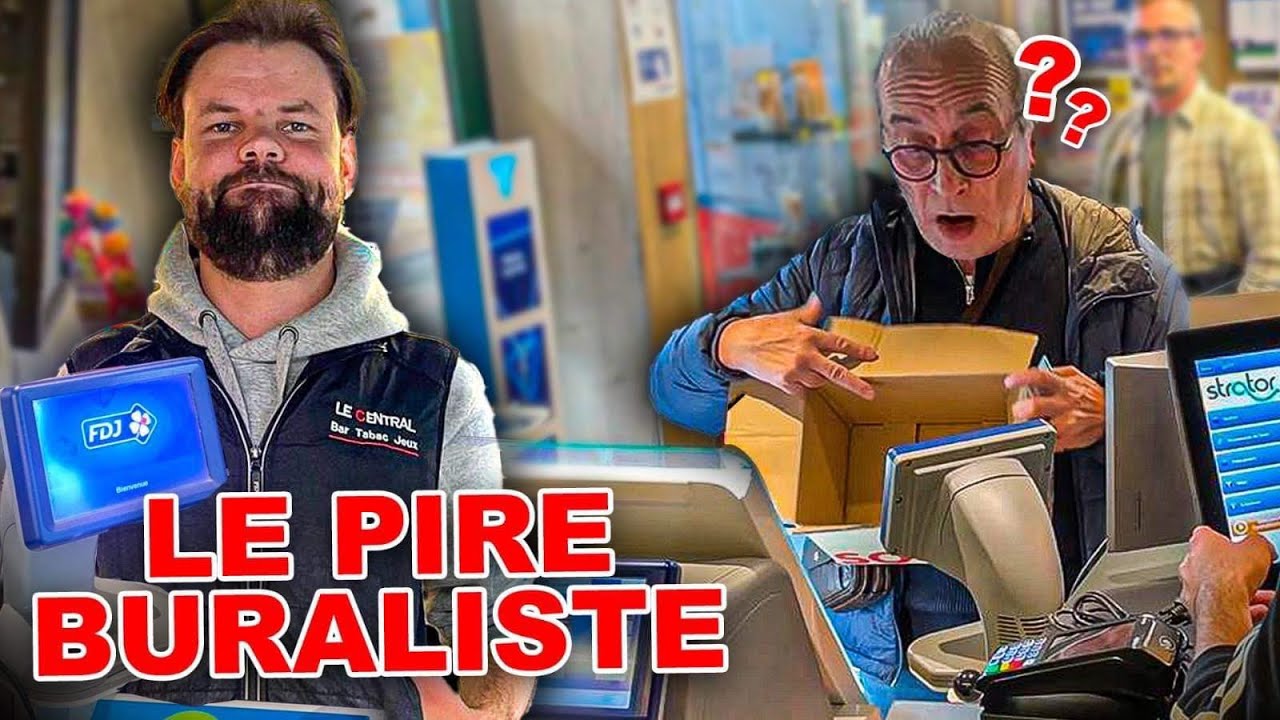 Un buraliste vole un colis - Prank - Les Inachev&eacute;s