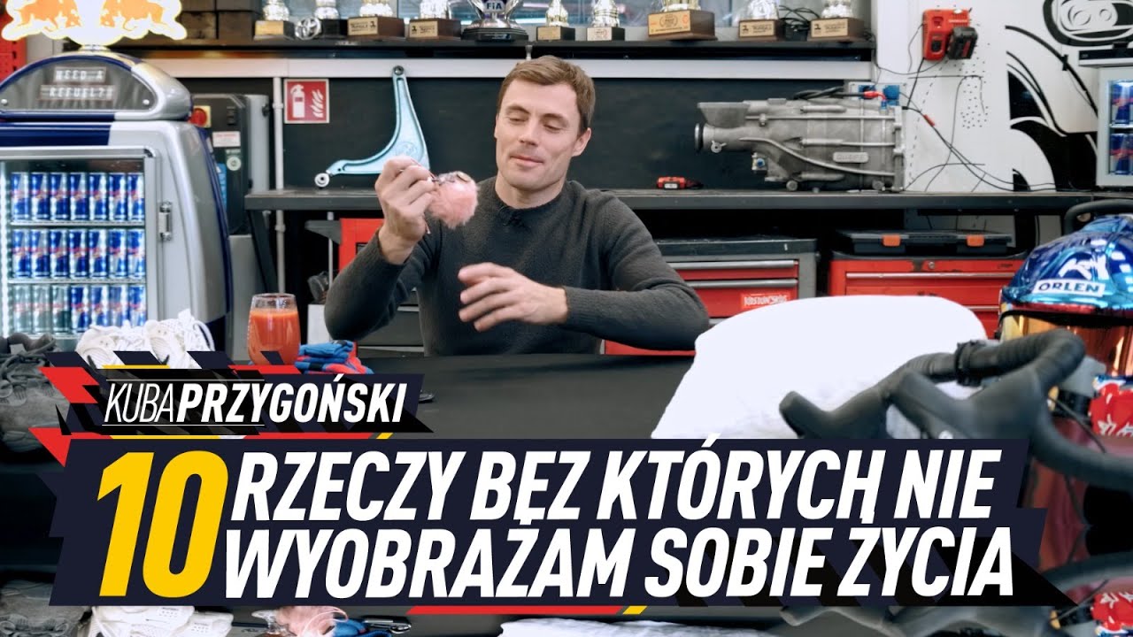 KUBA PRZYGOŃSKI l 10 RZECZY BEZ KT&Oacute;RYCH NIE POTRAFIĘ ŻYĆ!