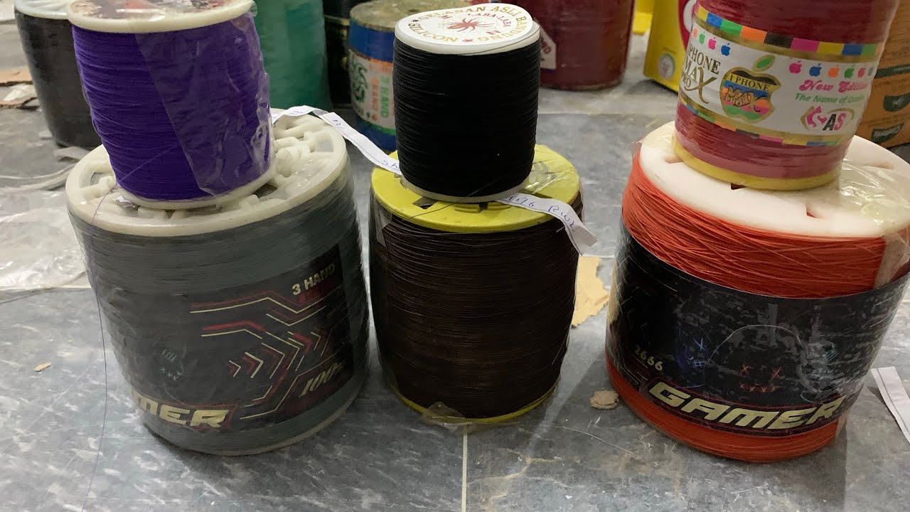 Kite Thread Parcel Packing for Lucky Draw Winners | chemical door | kite manjha | kite door