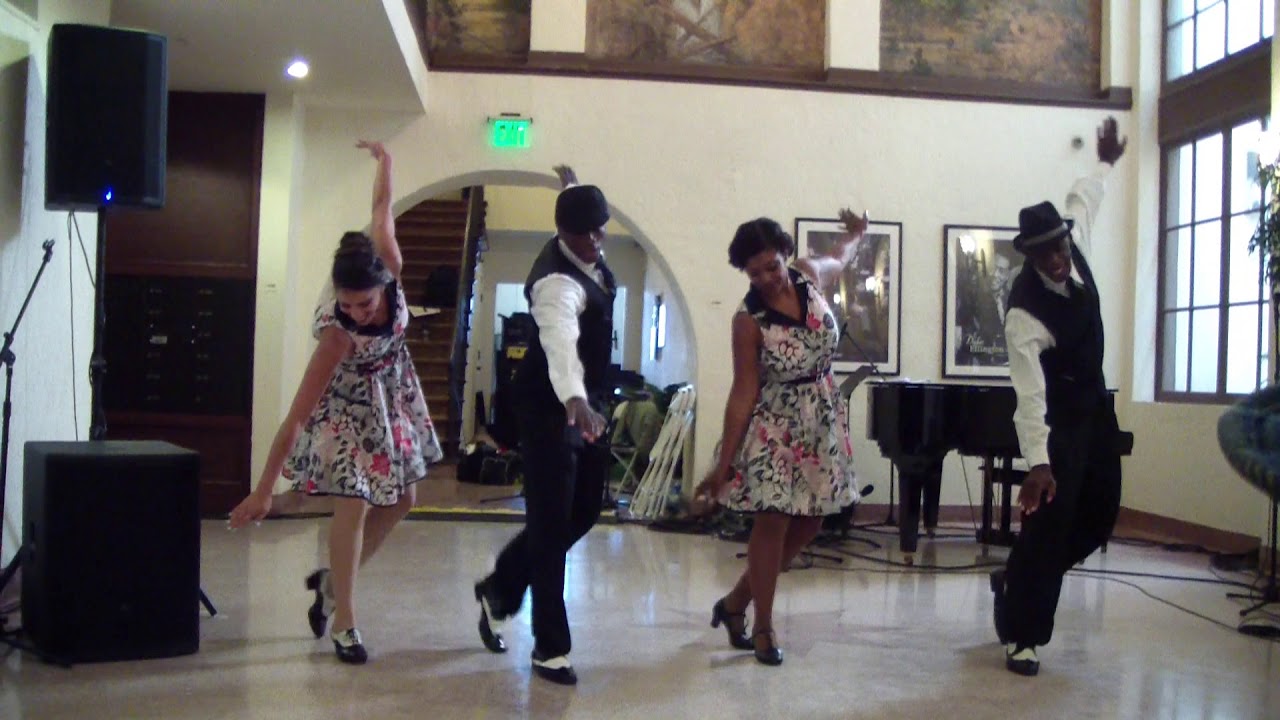Central Avenue Dance Ensemble Shim Sham Shimmy at Dunbar Hotel