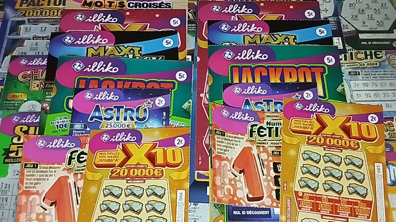 Mix grattage | Ticket illiko FDJ ~356~