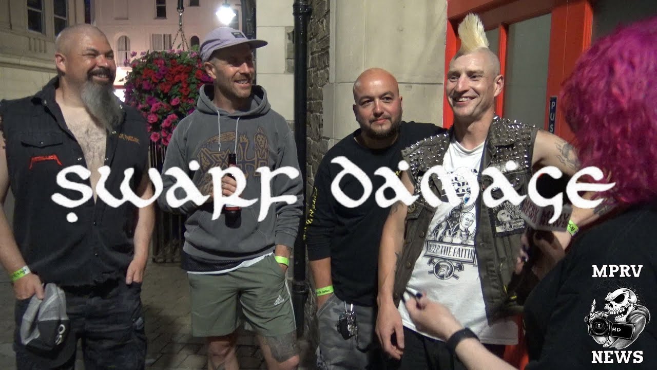 SWARF DAMAGE (Isle of Man) - Interview & Live - MPRV News