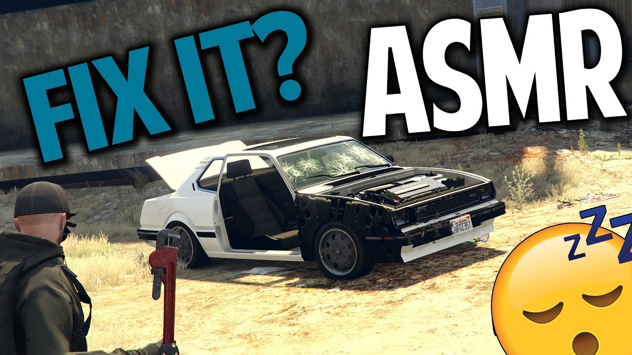 ASMR GTA | CAN WE FIX & BUILD A RIDE🤔😴