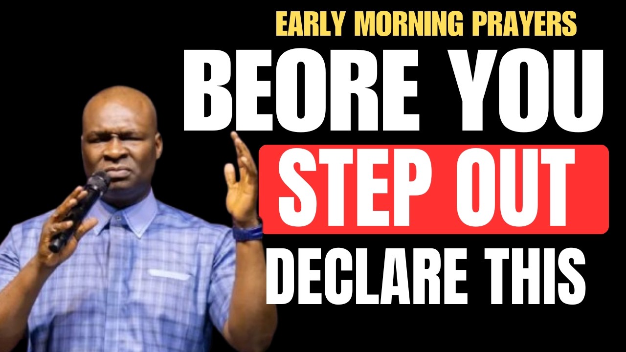 BEFORE YOU STEP OUT DON’T START YOUR DAY WITHOUT THIS DANGEROUS MORNING PRAYER | JOSHUA SELMAN