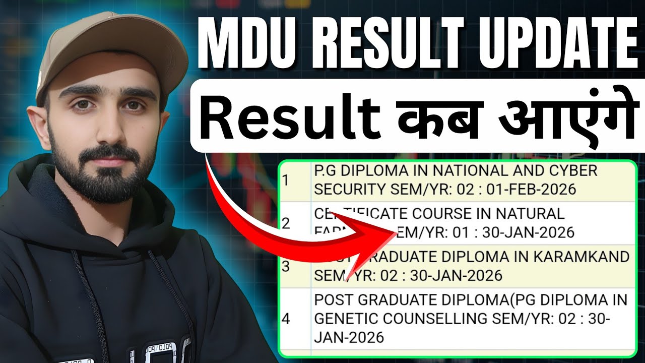 MDU Result 2025 || Mdu Exams Result || Mdu Exams Result 2025 || MDU Reappear Result #mduresult