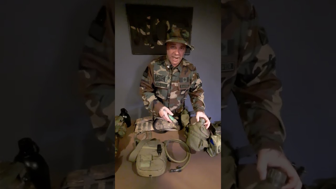 Surplus Sunday! Some of my canteen choices and upgrades.#Surplus #MOLLE-ii #Sunday 