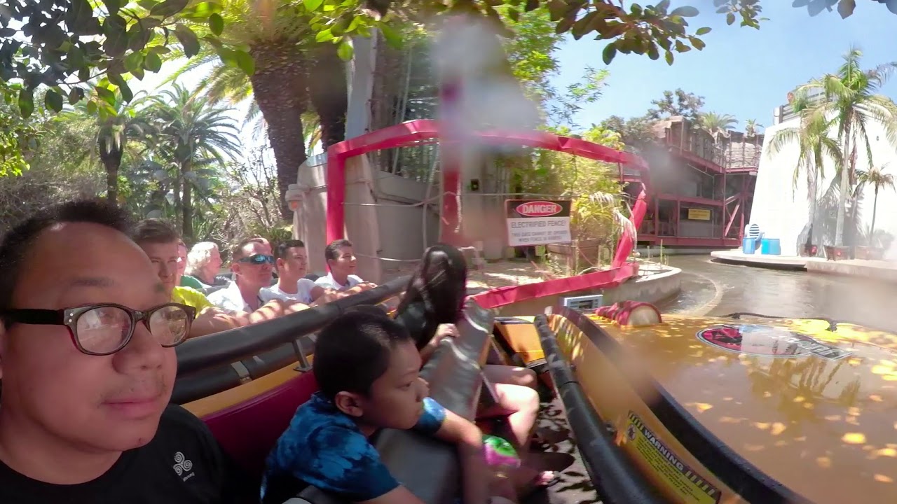 Jurassic Park Ride 360 4K