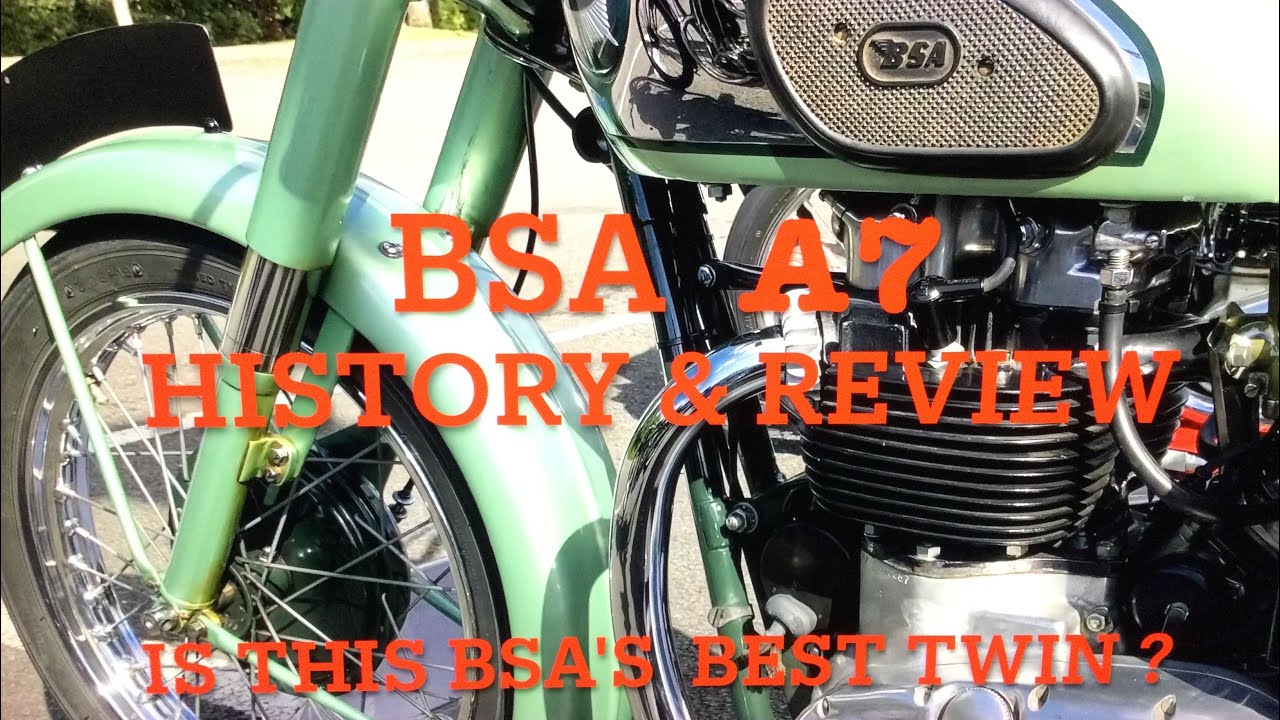 История и обзор BSA A7 — лучший ли это близнец BSA? 4K
