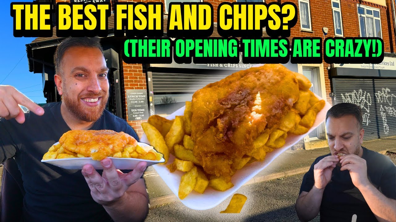 The Most FAMOUS Fish & Chips in Birmingham!! | Bedders (They Barely Even Open They Are That Busy)