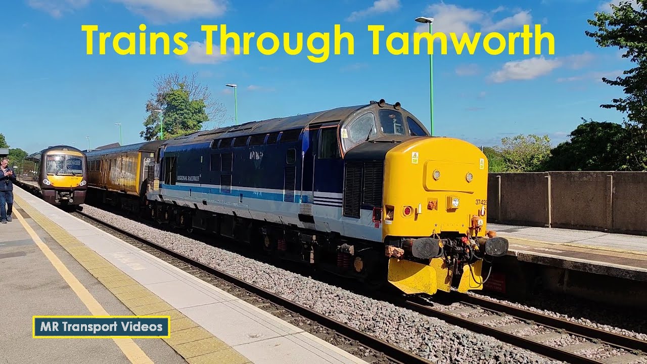Rail Lines - Trains Through Tamworth 18th September 2024