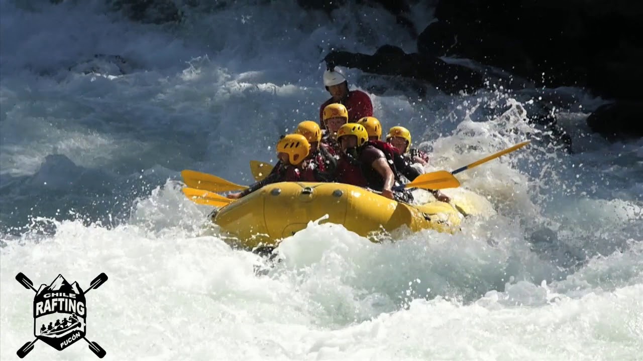 PUCÓN,CHILE RAFTING EN TRANCURA ALTO !!