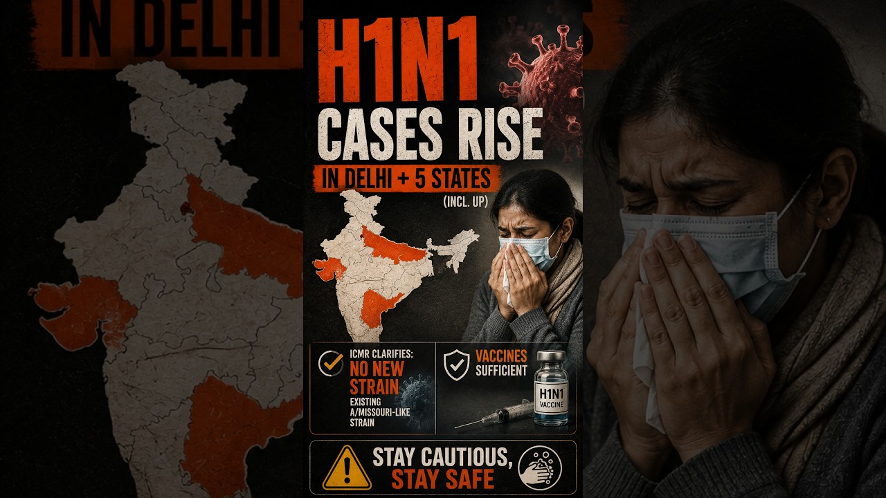 Delhi H1N1 Surge: ICMR Confirms No New Virus Strain!