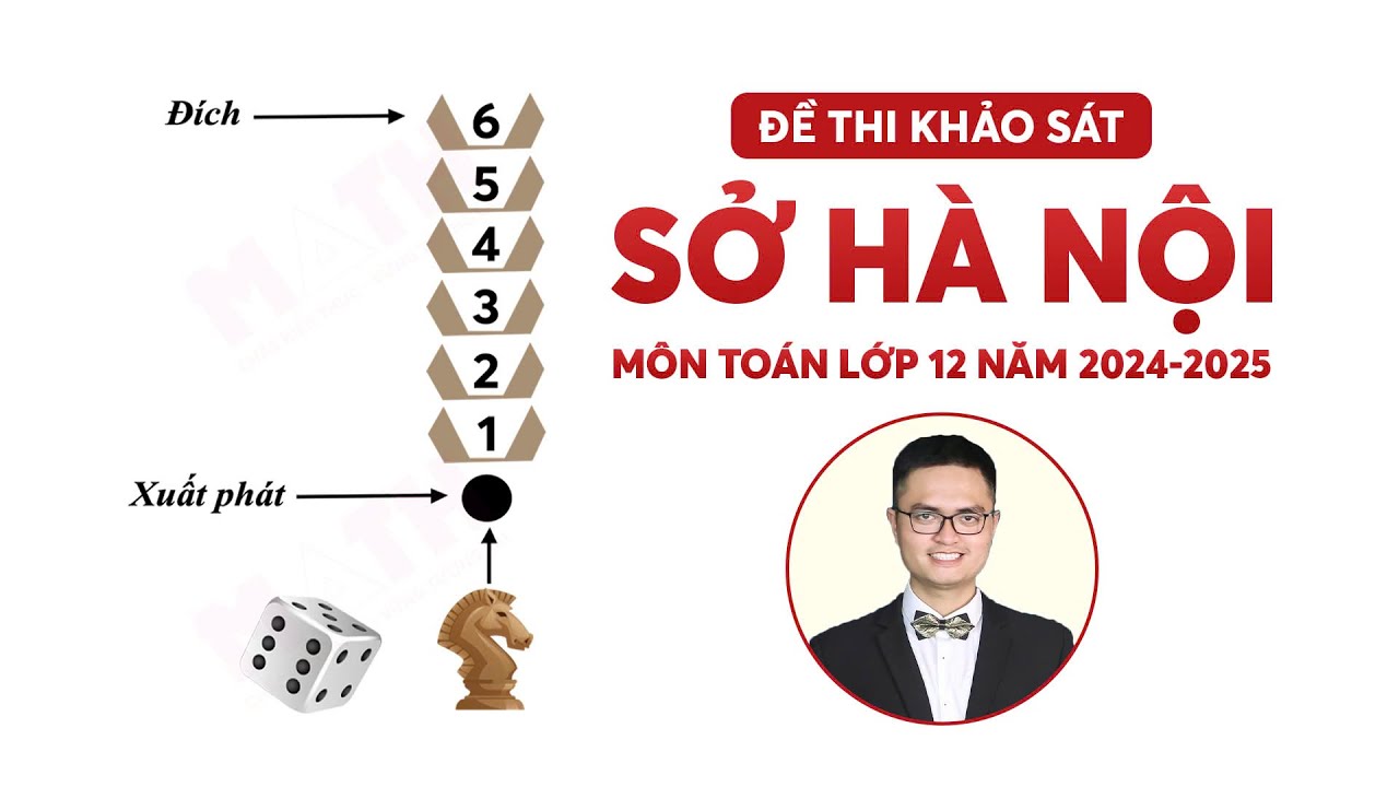 Đề thi Khảo Sát Sở Hà Nội môn Toán lớp 12 năm 2024-2025