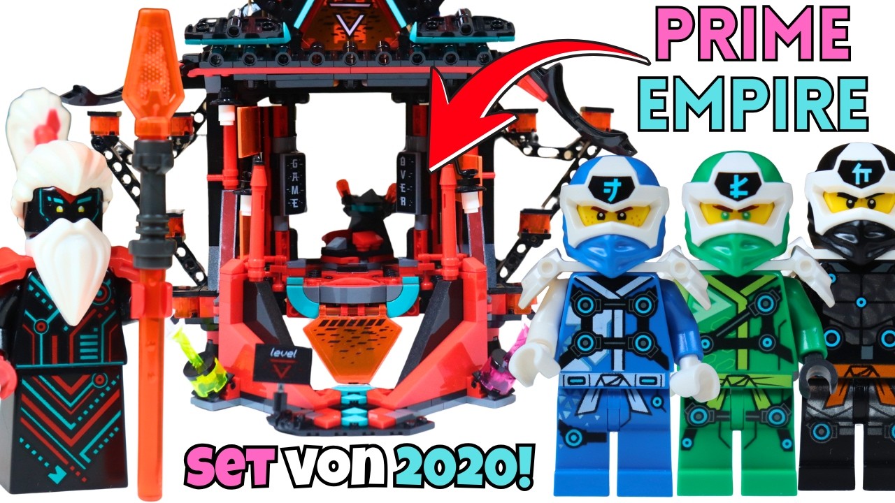 LEGO Ninjago - Set 71712 Tempel des Unsinns von 2020! Review deutsch