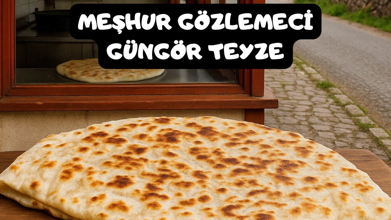 🔥 40 Çeşit Gözleme Var! Meşhur Gözlemeci Güngör Teyze’de Patatesli Gözleme Denedim! #reklam