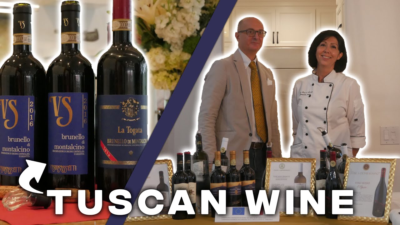 Sommelier Explain RARE Wines From Tuscany | RobyChef | Barbanera Winery