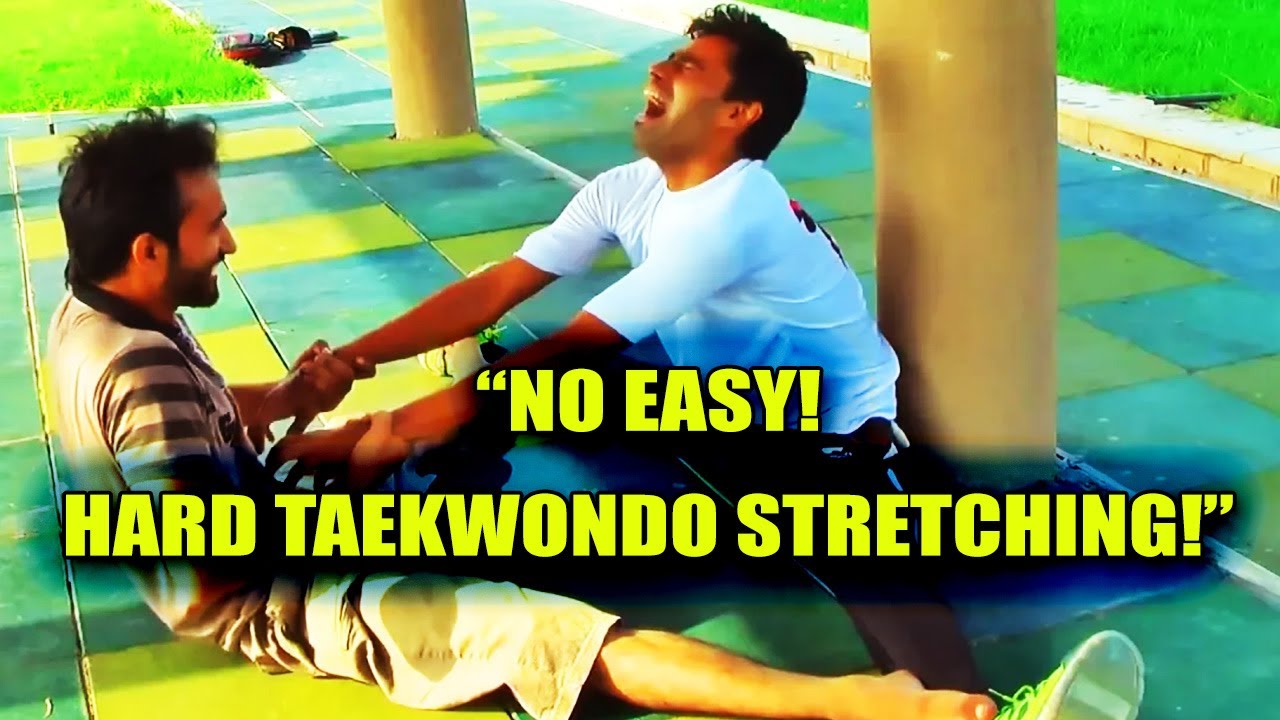 Taekwondo No Easy! 💢 Hard Stretching Routine for Flexibility & Power
