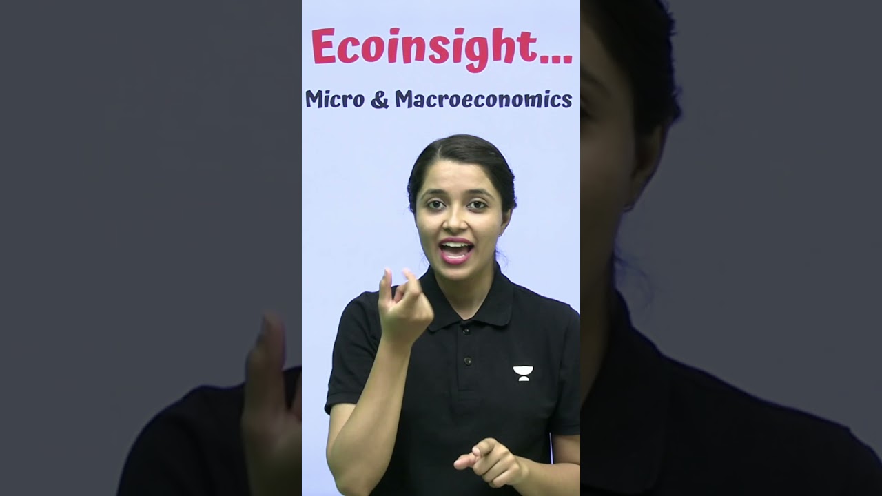What is The difference Between Microeconomics and Macroeconomics #ecoinsight #shorts