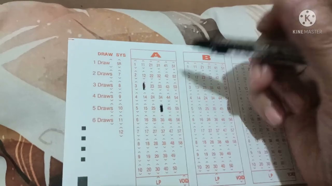 Paano tumaya ng 6 digit lotto.For first timer